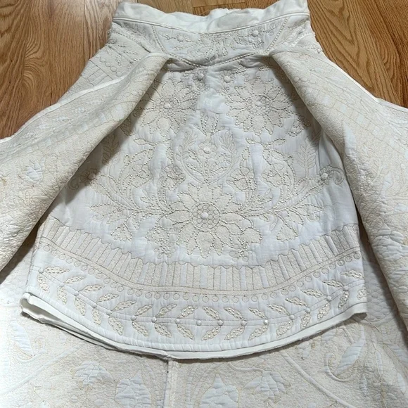 New! Zara Atelier limited edition medium beaded cape skirt. - Picture 14 of 16